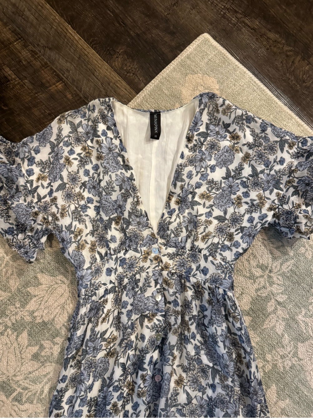 NWOT - MINKPINK - Darcy Maxi Dress in Multi - Picture 15 of 15